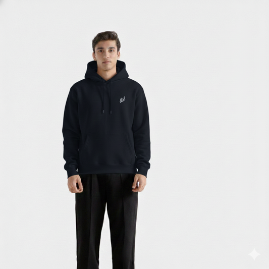 Gumnaam Navy Blue Hoodie